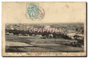 Old Postcard Joigny Vue Prize De La Cote Saint Jacques