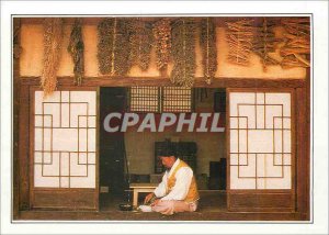 Postcard Modern Korea Seoul Korean A Herbalist