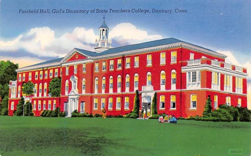 Fairfield Hall Girl's Dormitory of State Teachers College - Danbury, Connecti...