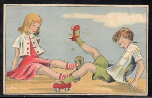 Israel 1953 postcard Painted by Schmidt - Judaica Jewish Art