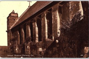 C.1910 Carmel Mission, Monterey, California Postcard P122