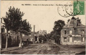 CPA Vervins Avenue de la Gare prise du Pont FRANCE (1052072)