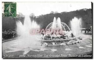 CPA Versailles Les Grandes Eaux Bassin de Latone 