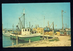 Hampton Bays, Long Island, New York/NY Postcard, Fishing Boats, Shinnecock Bay