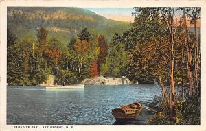 Paradise Bay Lake George, New York, USA R.P.O., Rail Post Offices Postal Used...