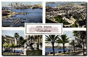 Postcard Modern Cote D & # 39Azur Toulon