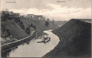 Netherlands Gooise Vaart Hilversum Vintage Postcard 09.08