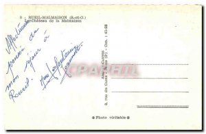 Modern Postcard Rueil-Malmaison S and O Chateau de Malmaison