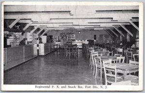 Vtg Fort Dix New Jersey NJ Recruits Pitching Tents Army 1940s View Postcard