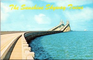 Florida St Petersburg The Sunshing Skyway Bridge