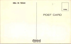 POSTCARD SCENE State of Texas TX AM8636