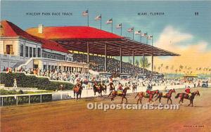 Hialeah Park Race Track Miami, Florida, FL, USA Horse Racing Unused 