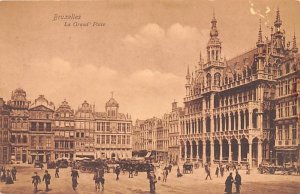 La Grand Place Bruxelles Belgium Unused 