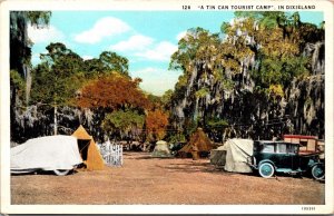 Postcard A Tin Can Tourist Camp in Dixieland