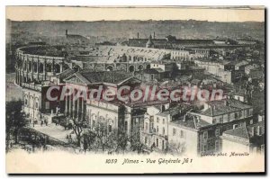 Postcard Old Nimes Vue Generale