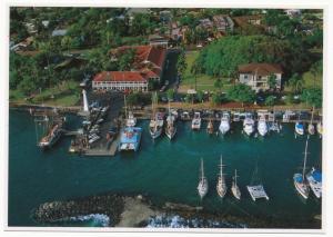Postcard unused, Lahaina Harbor