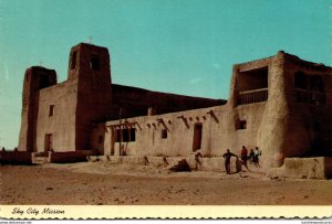 New Mexico Sky City Mission At Acoma Pueblo