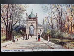 Sussex: Brighton Pavilion, North Gate c1906 (Residence of George lV) W.H.Barrow