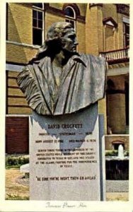 David Crockett Statue - Trenton, Tennessee
