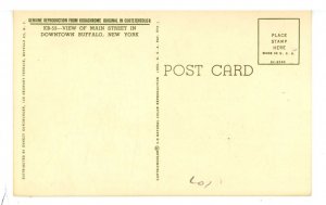 NY - Buffalo. Main Street ca 1958