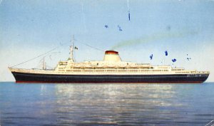 Leonardo Da Vinci Italian Line Ship 