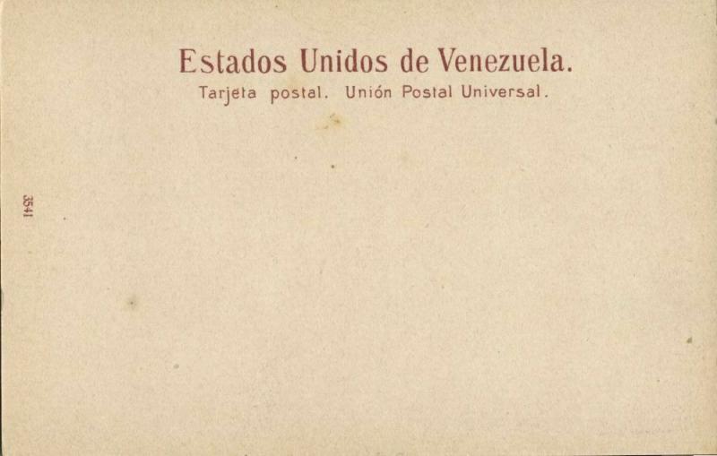 venezuela, VALENCIA, Plaza Bolivar (1899) Postcard