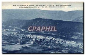 Old Postcard Vallee De La Semoy Hautes Rivieres Panoramic Prize De La Roche M...