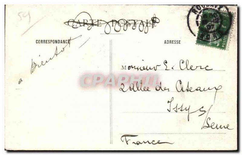 Old Postcard Remembrance Roubaix