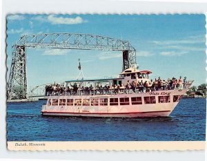 Postcard Excursion Boat Vista King Duluth Minnesota USA