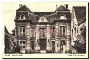 Postcard Old Hotel Mortagne Mr Guernet