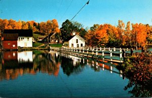 Vermont Brookfield The Floating Bridge