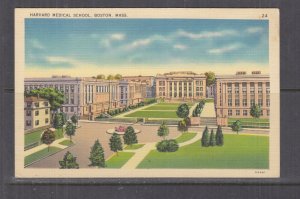 HARVARD MEDICAL SCHOOL, BOSTON, c1930 ppc., unused.