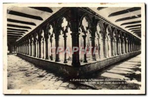 Postcard Modern Treguier Cathedral Cloister Gallery