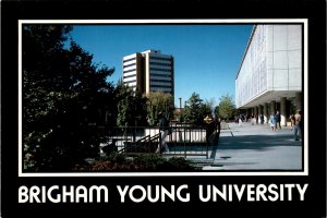 Brigham Young University, Provo, Utah, Spencer W. Kimball Tower Postcard