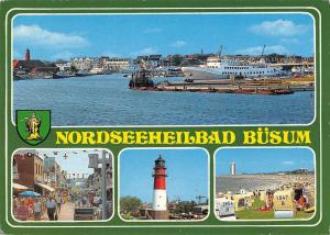 BR88440 nordseeheilbad busum germany lighthouse phare  ship bateaux