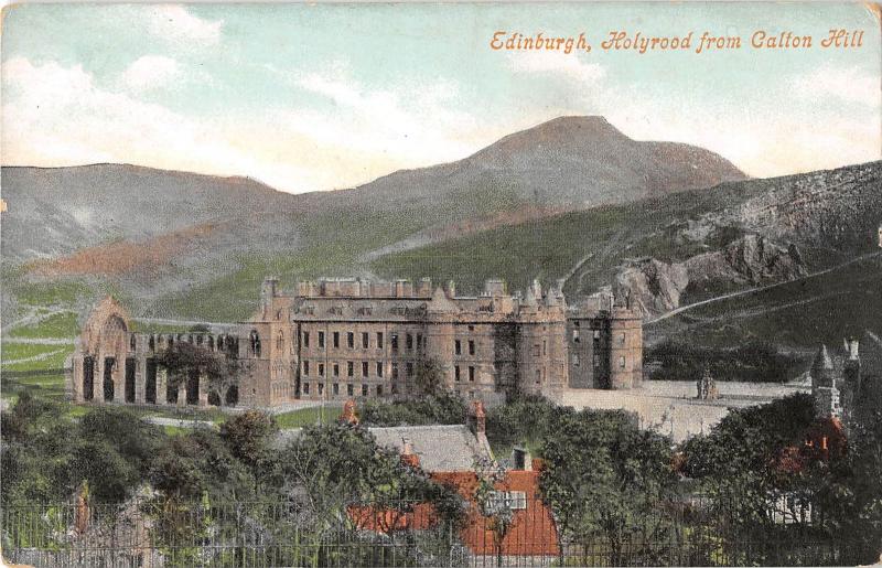 uk24165 holyrood from calton hill  edinburgh scotland  uk