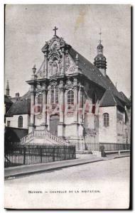 Postcard Nevers Old Chapel of the Visitation