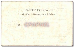 Old Postcard Chateau Oyron the guardroom