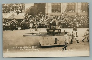 PHILADELPHIA PA HISTORICAL PAGEANT ANNIVERSARY ANTIQUE REAL PHOTO POSTCARD RPPC