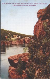 USA Dalles St Croix Inter State Park Minnesota Wisconsin Vintage Postcard 09.10