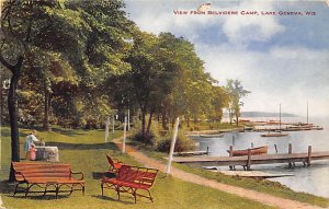 Belvidere Camp. Postcard