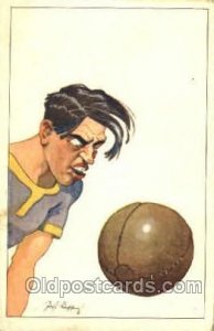 Soccer 1924 light crease right bottom corner tip