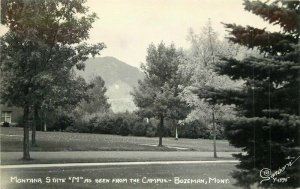 Montana Sanborn Y-1845 State College Campus Bozeman Postcard 21-13144