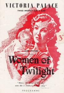 Women Of Twilight Jack Hylton Victoria Palace Freda Jackson Theatre Programme