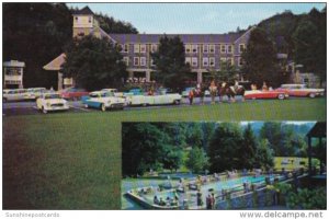 Tennessee Gatlinburg Mountain View Hotel & Simming Pool 1958