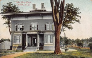 J84/ Fulton New York Postcard c1910 Elks Lodge Building 153