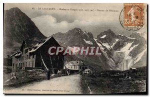 Postcard The Old Chalet Lautaret and Hospice (altitude 2075 m) Glacier Man