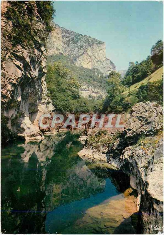 Postcard Modern Vercors Bridge Royans Basin Bourne