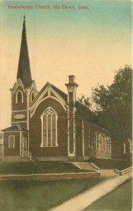 Grove Iowa Presbyterian Church Williams #13467 1909 Postcard 21-268