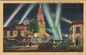 America Postcard - Fox Carthay Circle Theatre, Los Angeles, California RS25167